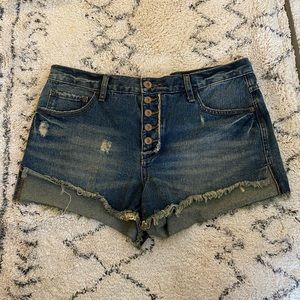 Free People Denim Shorts